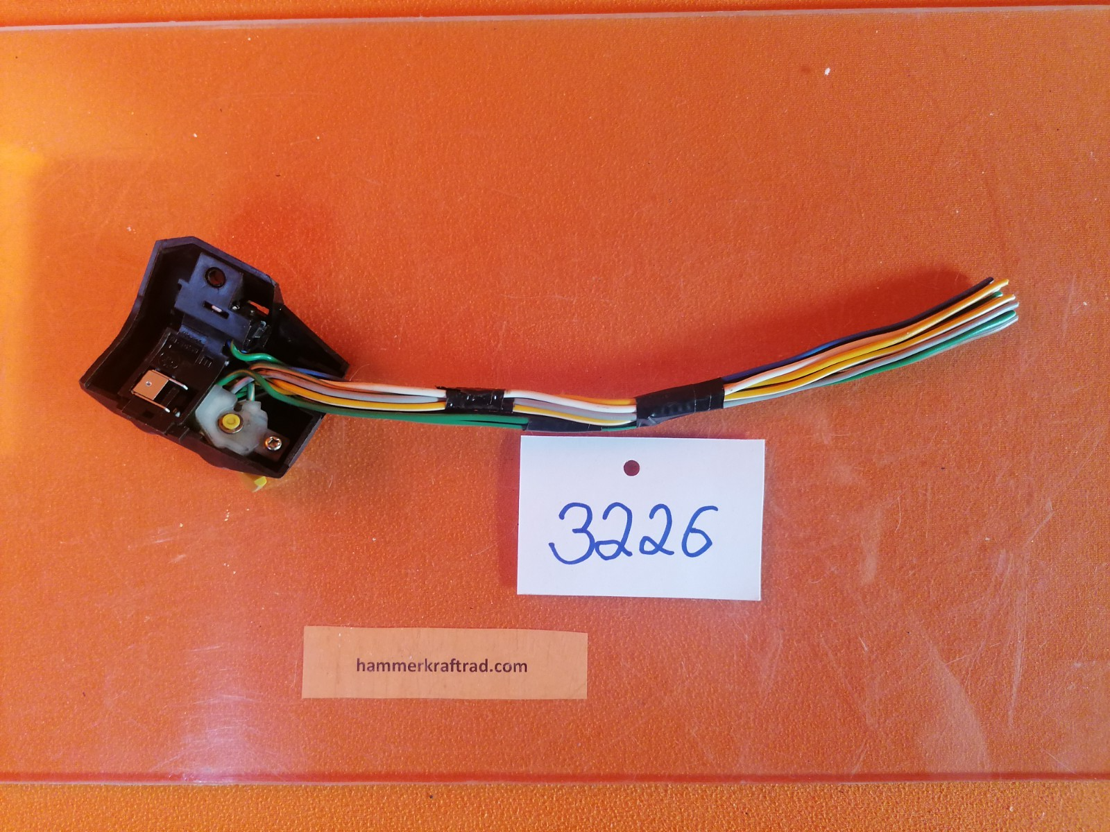 BMW R80 R100 Lenkerschalter links Teileträger 32263