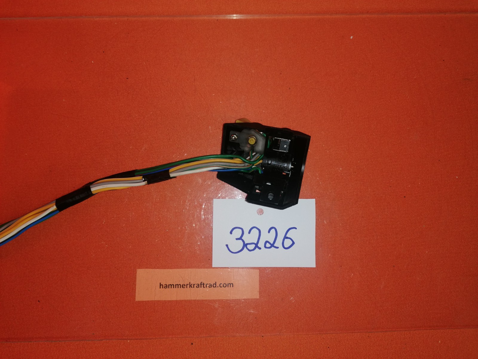 BMW R80 R100 Lenkerschalter links Teileträger 32267