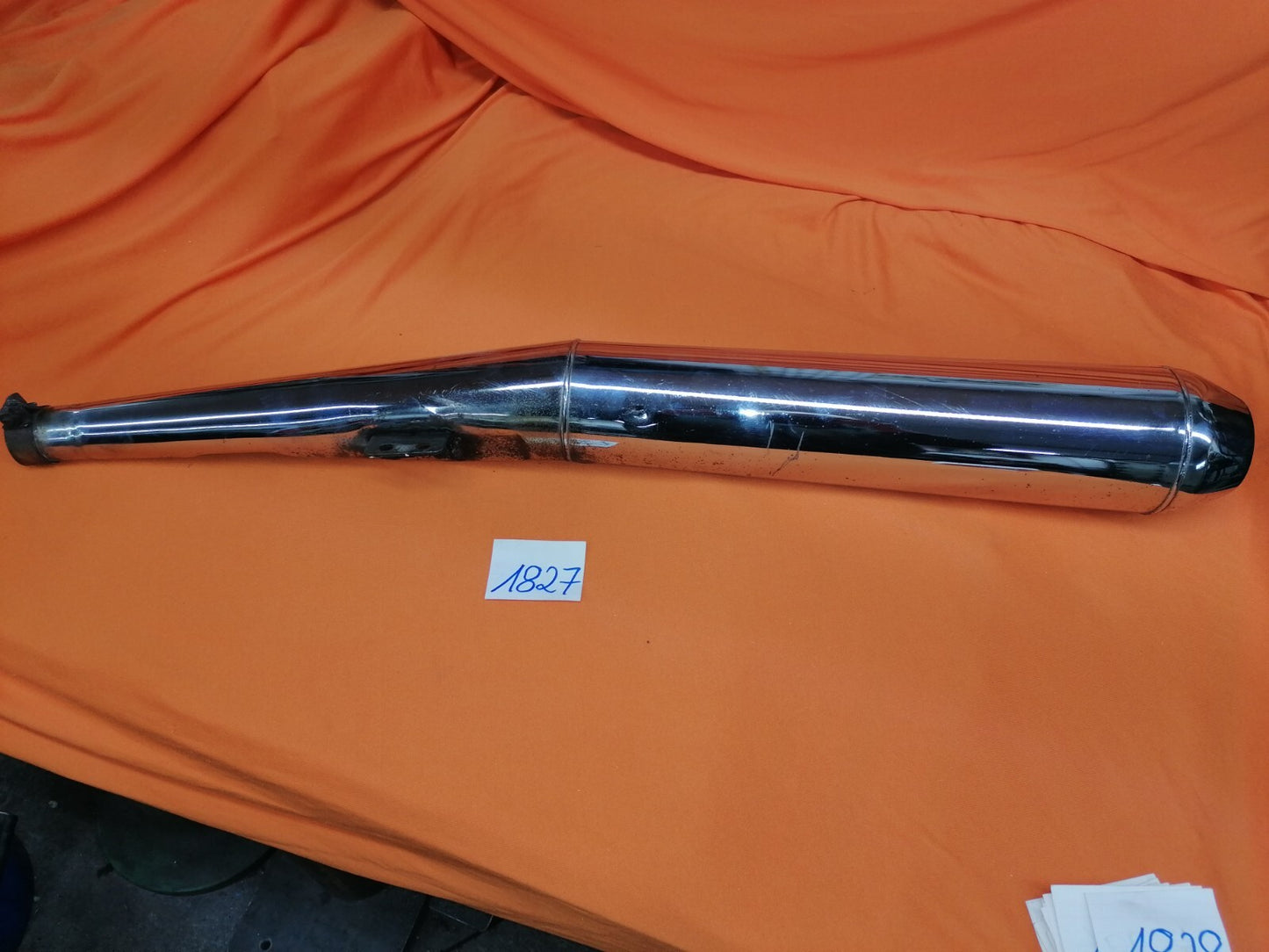 BMW R80 R90 R100 Auspuff Endschalldämpfer rechts ZEUNA 18270