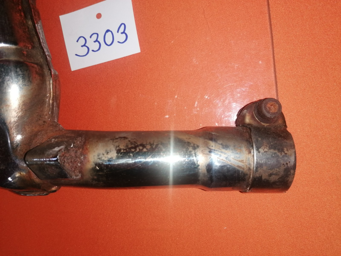 BMW R80 R100 RS RT Auspuff Mittelschalldämpfer Sammler 33035