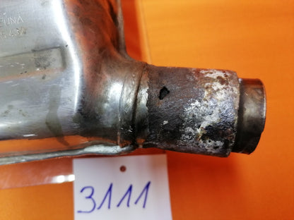 BMW R80 R100 Monolever Auspuff Schalldämpfer Sammler1