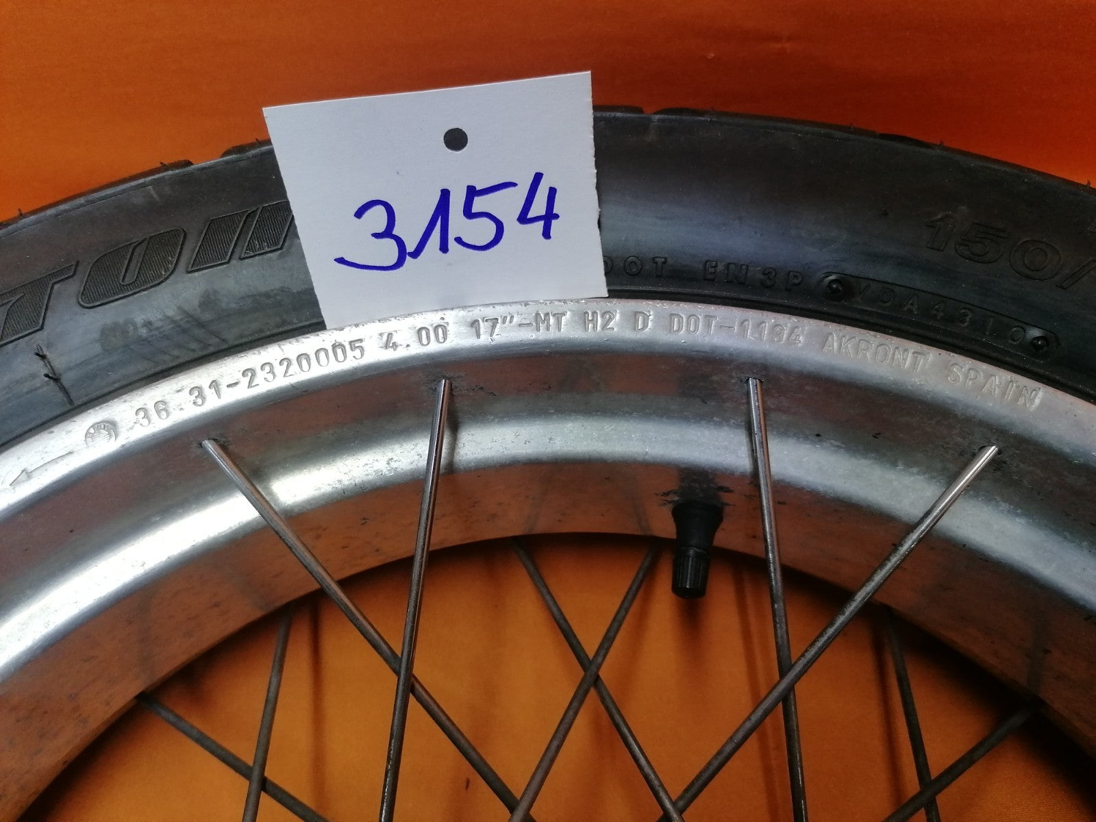 BMW R1100 GS Hinterrad2