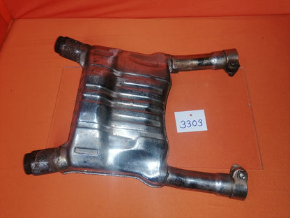 BMW R80 R100 RS RT Auspuff Mittelschalldämpfer Sammler 33030