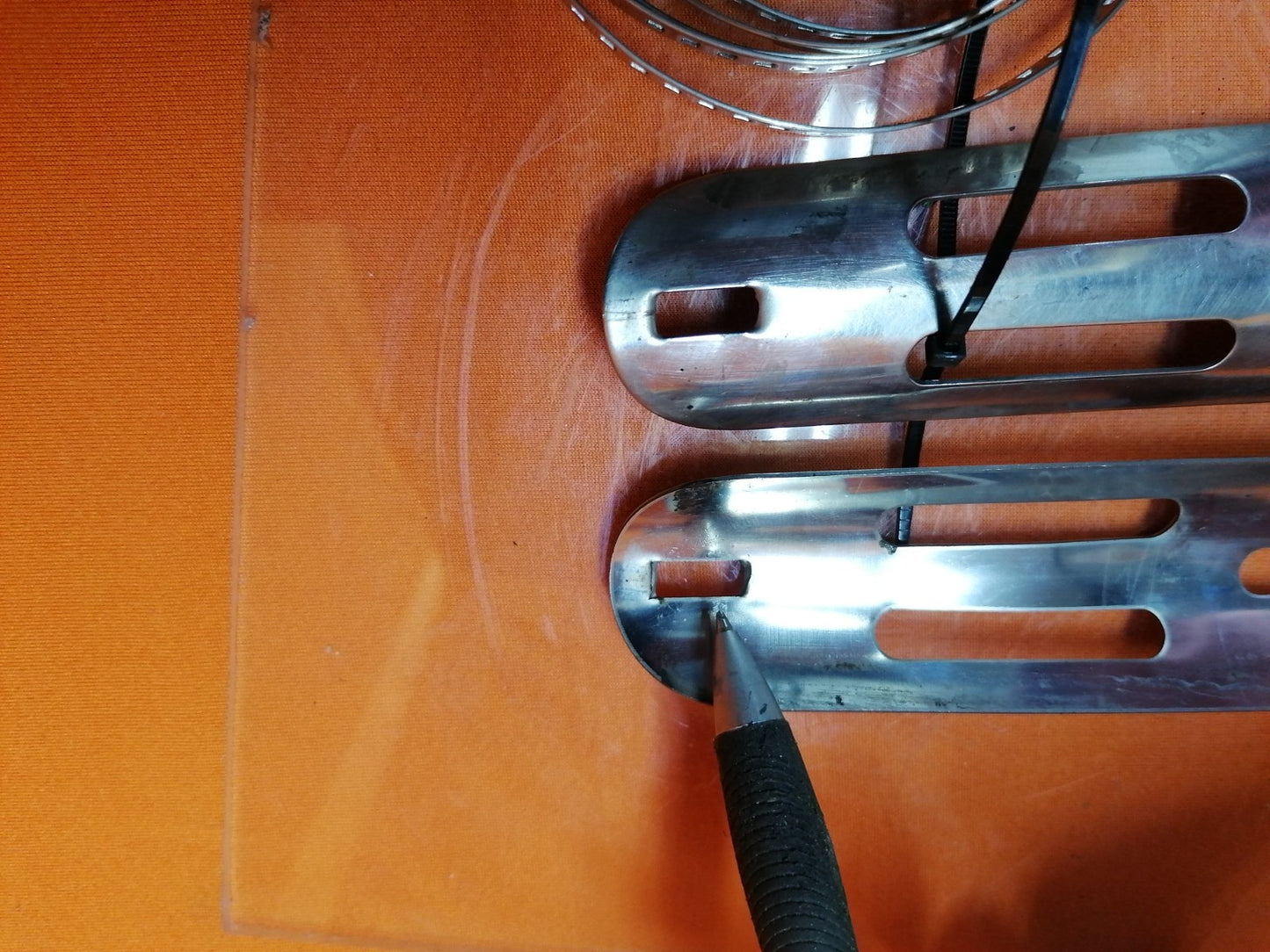 BMW R75 R80 R100 Hitzeschutzbleche Auspuff 30911