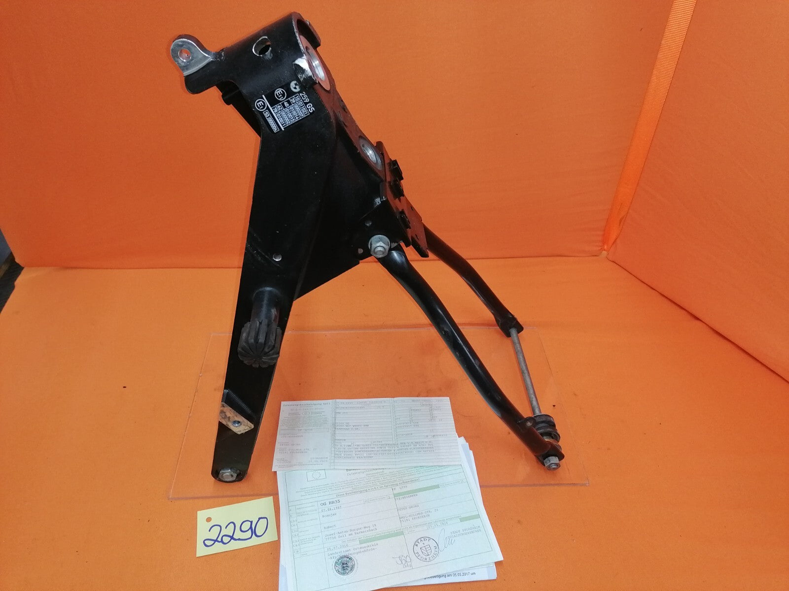 BMW R1100 GS Rahmen mit Brief0