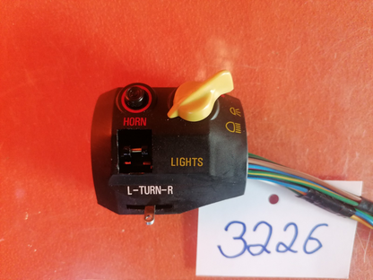 BMW R80 R100 Lenkerschalter links Teileträger 32264