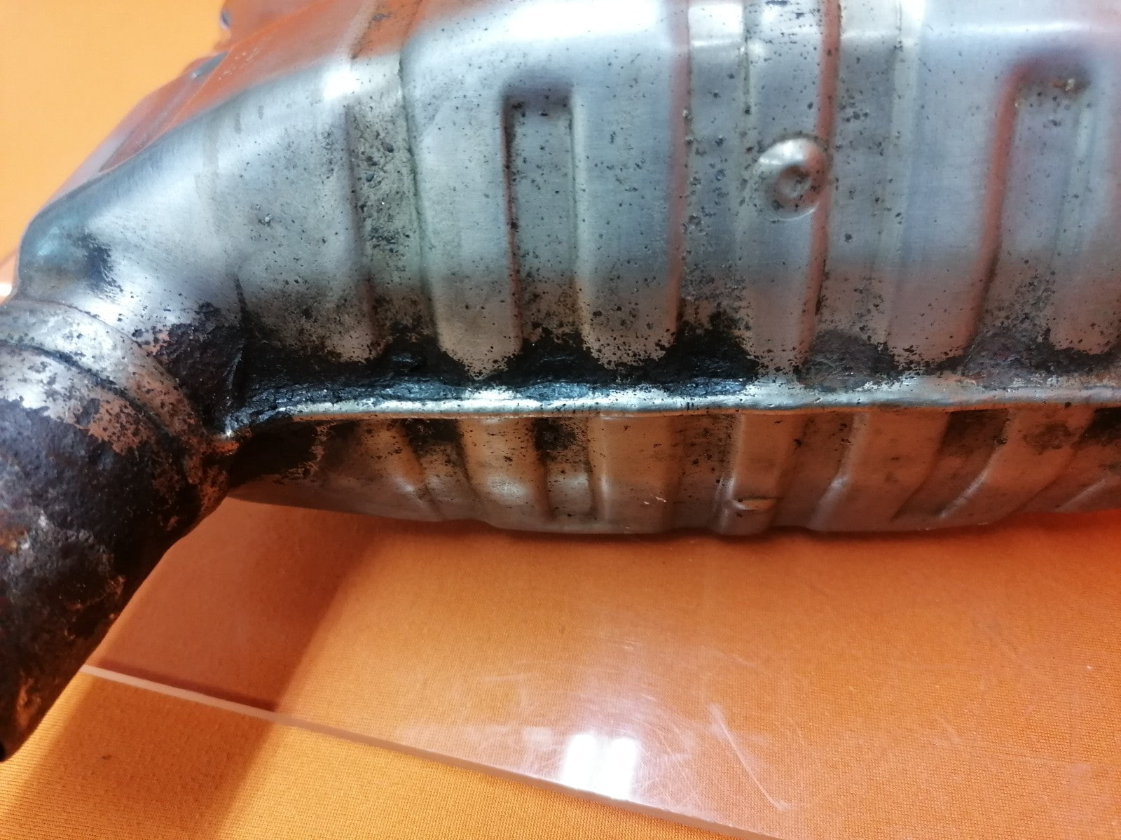 BMW R80 R100 Monolever Auspuff Schalldämpfer Sammler3