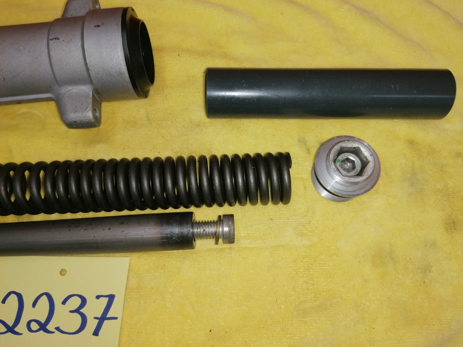 BMW R80 R100 GS Gabel Teile linke Seite1