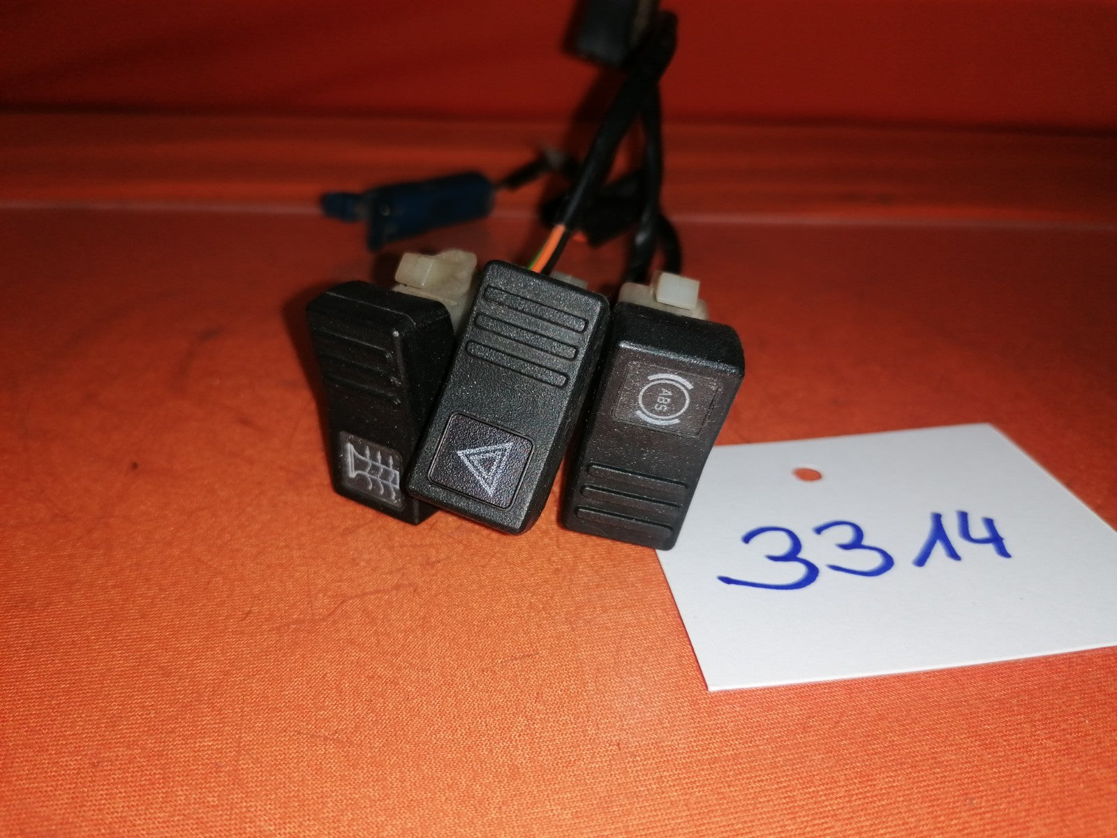 BMW R1100 GS Cockpitschalter Heizgriff Warnblinklicht ABS Schalter 33140