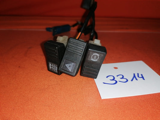 BMW R1100 GS Cockpitschalter Heizgriff Warnblinklicht ABS Schalter 33140