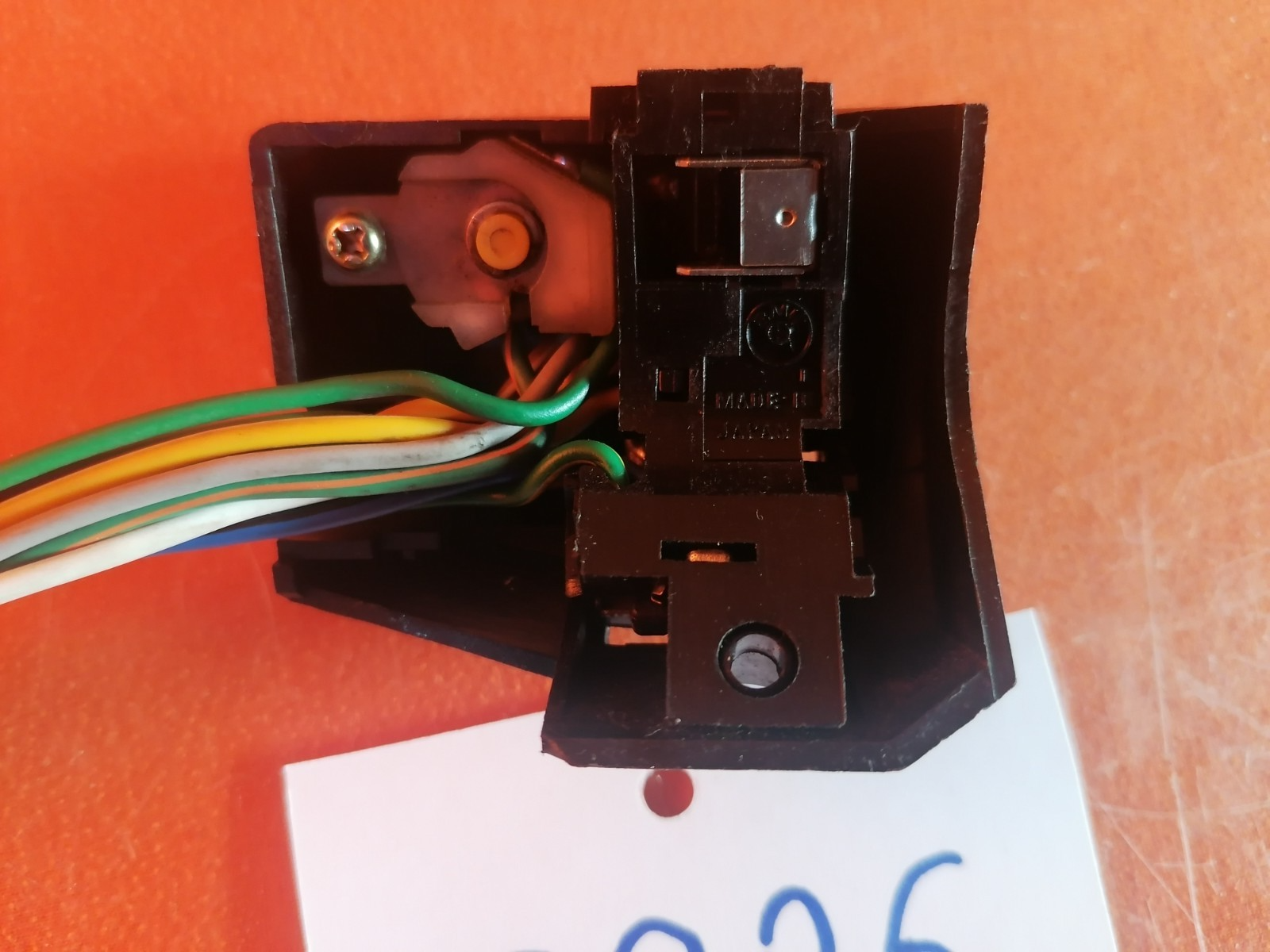 BMW R80 R100 Lenkerschalter links Teileträger 32265